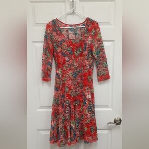 Floral Long Sleeve Dress
